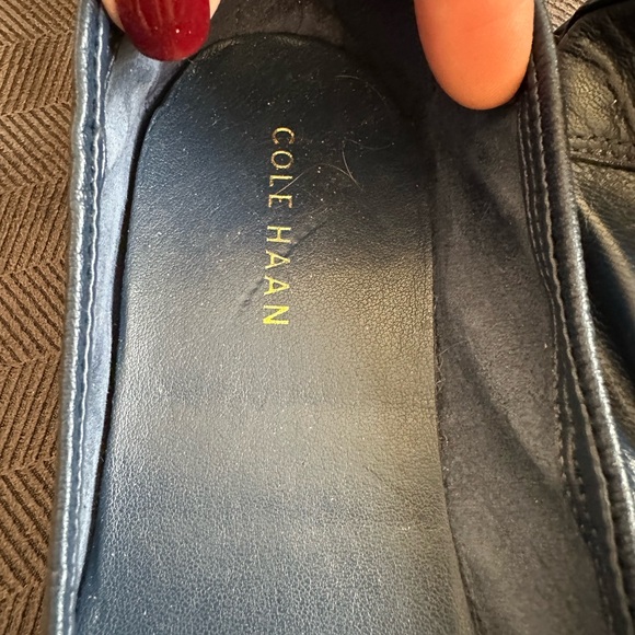 Cole Haan navy blue slip on ballet flats. Size 7 - Picture 3 of 6